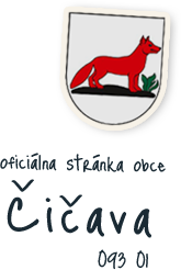 Oficiálné stránky obce Čičava